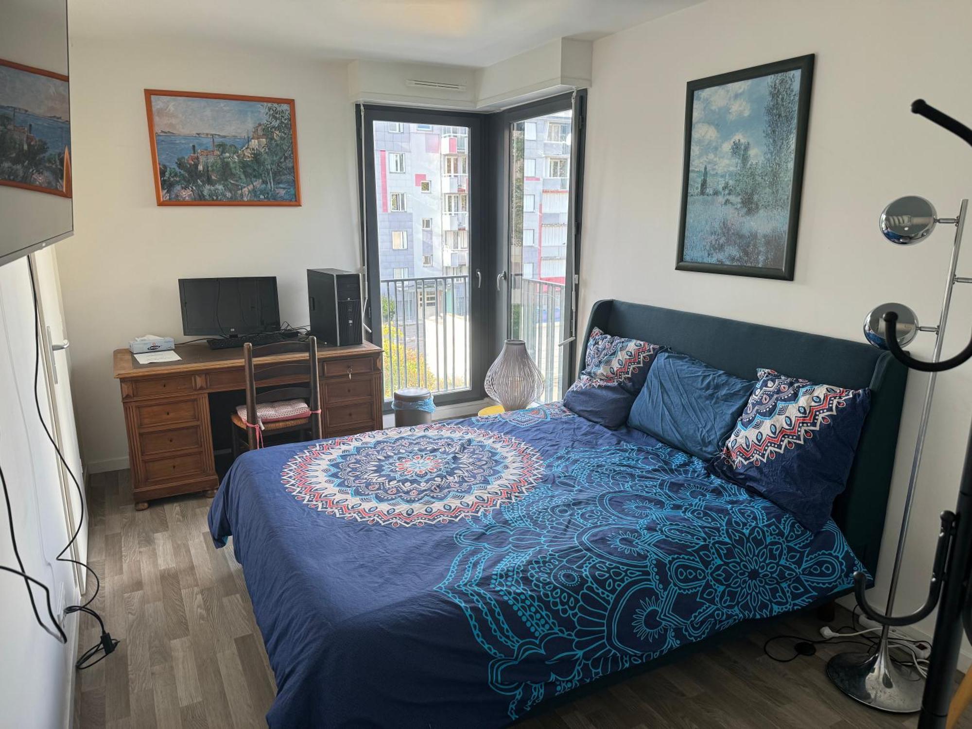 Grande Chambre 14 M2 Avec Salle De Bain Privative A Nanterre Prefecture Proche La Defense Arena Campus Sncf Et Paris Ngoại thất bức ảnh